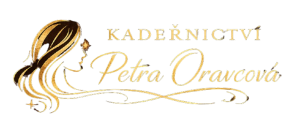 Logo kadeřnického salonu Petra Oravcová Litoměřice – profesionální dámské, pánské a dětské kadeřnictví.